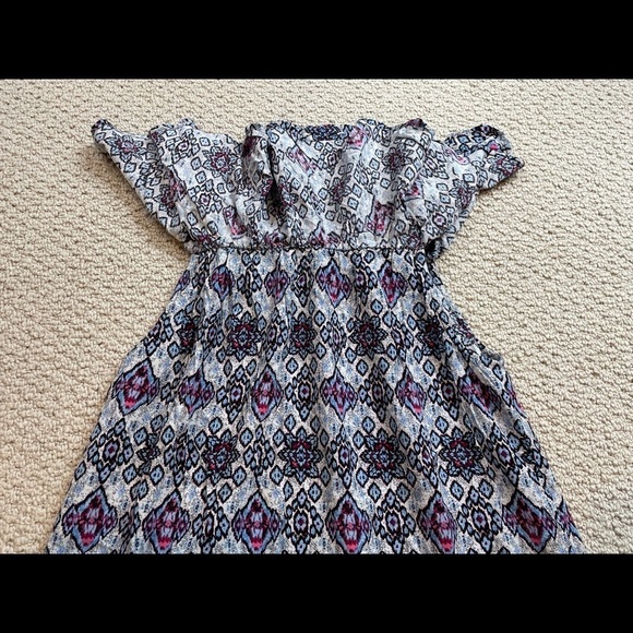 BeachLunchLounge Off-the-Shoulder Dress Sz M,‎ EUC - Picture 8 of 8